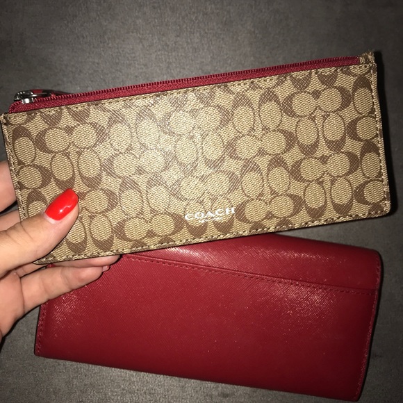RED COACH WALLET - Picture 4 of 6